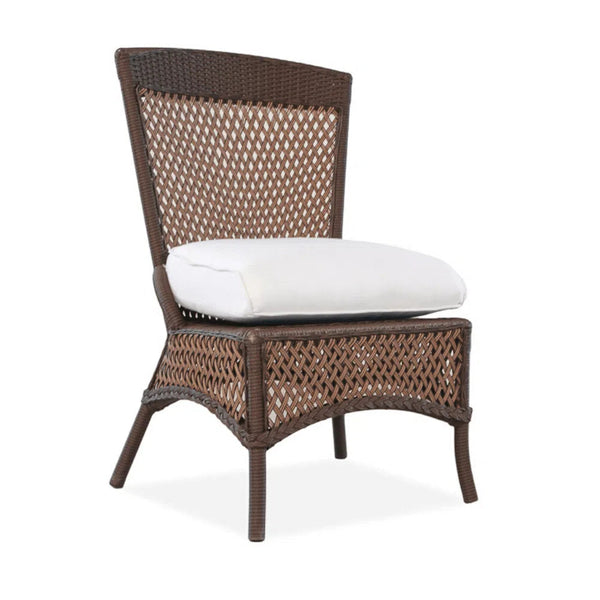 Grand Traverse Outdoor Armless Dining Chair Replacement Cushions Replacement Cushions LOOMLAN By Lloyd Flanders