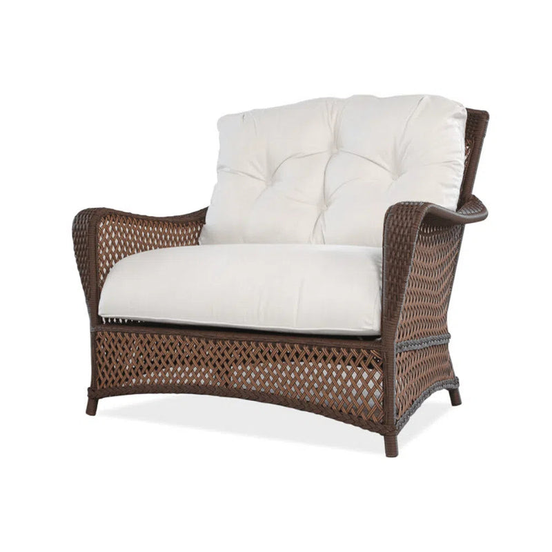 Grand Traverse Outdoor Chair & A Half With Ottoman Lounge Set Outdoor Lounge Sets LOOMLAN By Lloyd Flanders