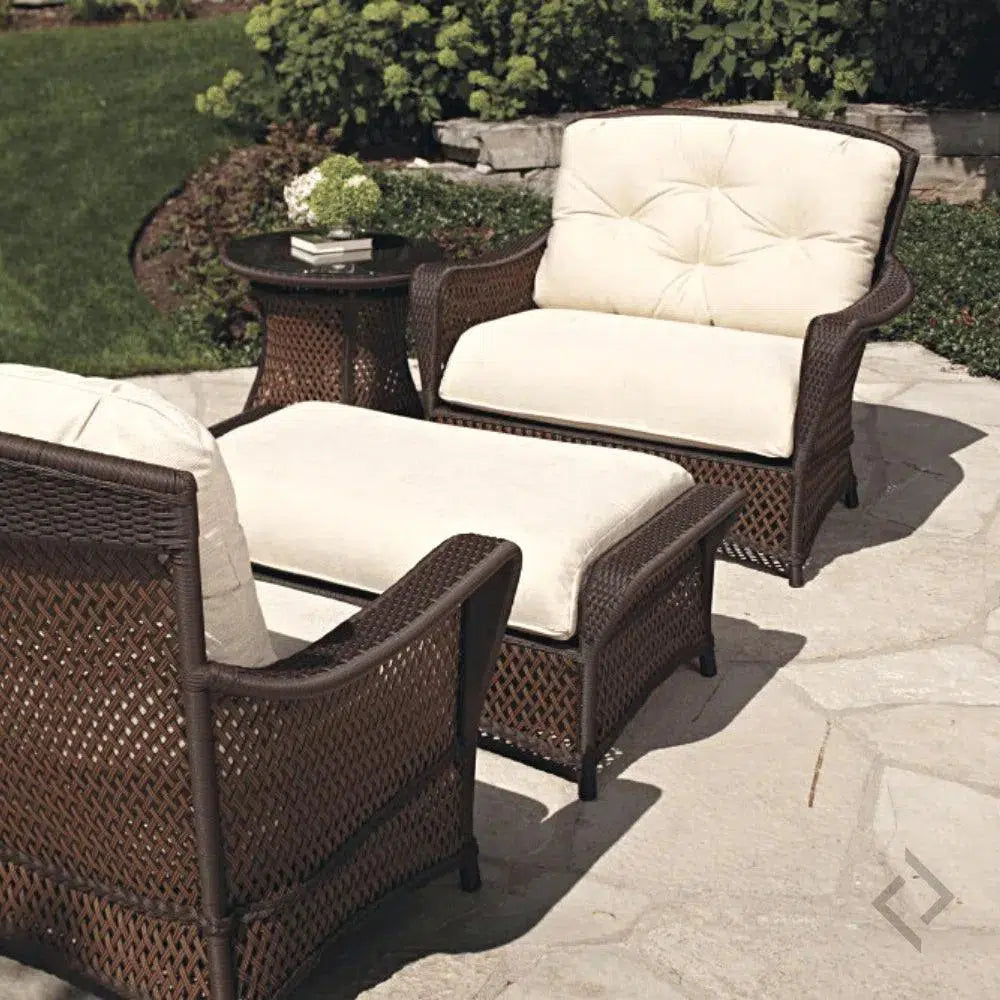 Grand Traverse Patio Large Ottoman Sunbrella Cushions