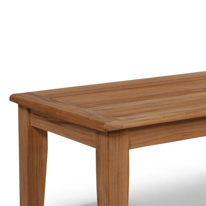 Grande Teak Patio Deep Sofa Set with Sunbrella 4PC - LOOMLAN - HiTeak - Outdoor Sofas & Loveseats