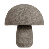 Currey & Co-Granite Stone Textured Outdoor Mushroom Sculpture-Statues & Sculptures-Large-LOOMLAN