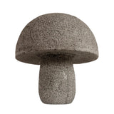 Currey & Co-Granite Stone Textured Outdoor Mushroom Sculpture-Statues & Sculptures-Small-LOOMLAN