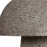 Currey & Co-Granite Stone Textured Outdoor Mushroom Sculpture-Statues & Sculptures-Small-LOOMLAN