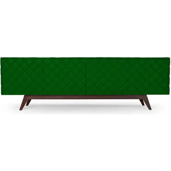 Green Diamond Wood Credenza or TV Stand - LOOMLAN - Victor Betancourt - Sideboards