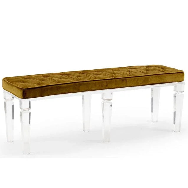 Greta Acrylic Made Bedroom Bench - LOOMLAN - Wildwood - Bedroom Benches