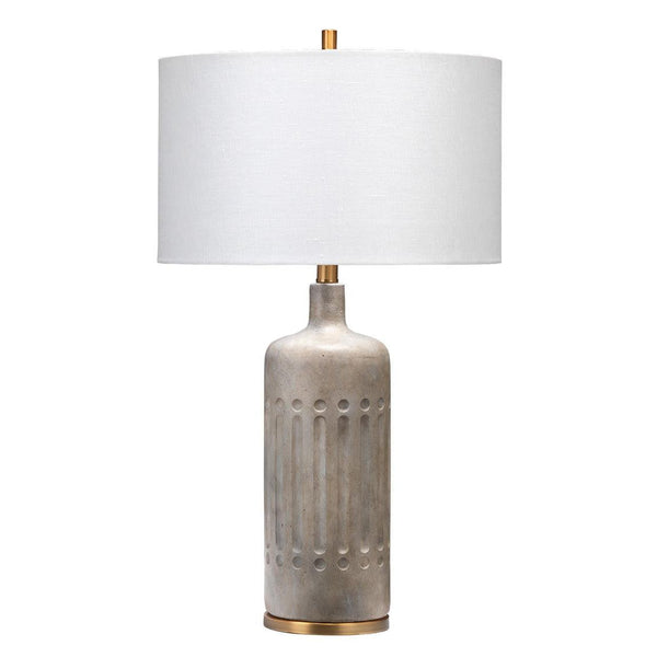 Grey Cement Annex Table Lamp Table Lamps LOOMLAN By Jamie Young