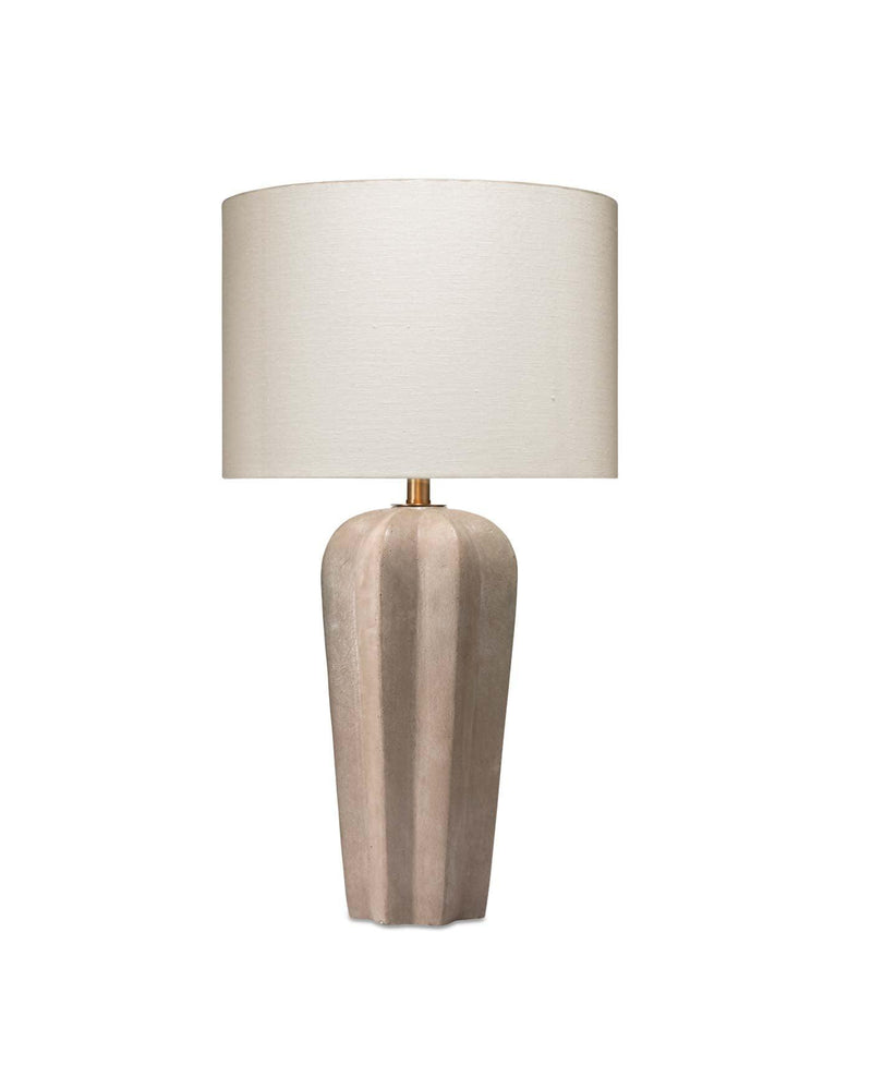 Grey Cement Regal Table Lamp Table Lamps LOOMLAN By Jamie Young