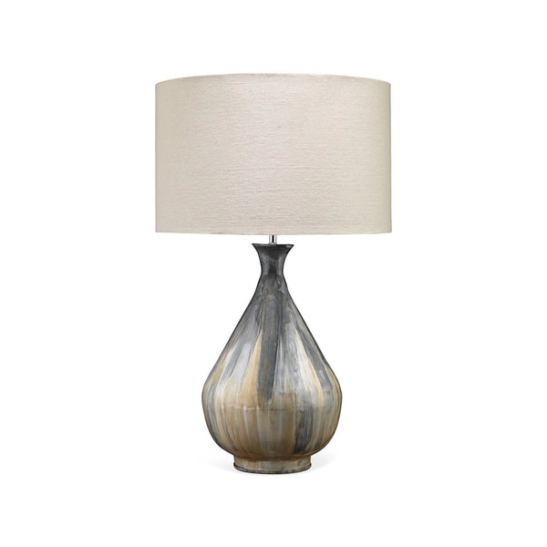 Grey Iron Daybreak Table Lamp Table Lamps LOOMLAN By Jamie Young