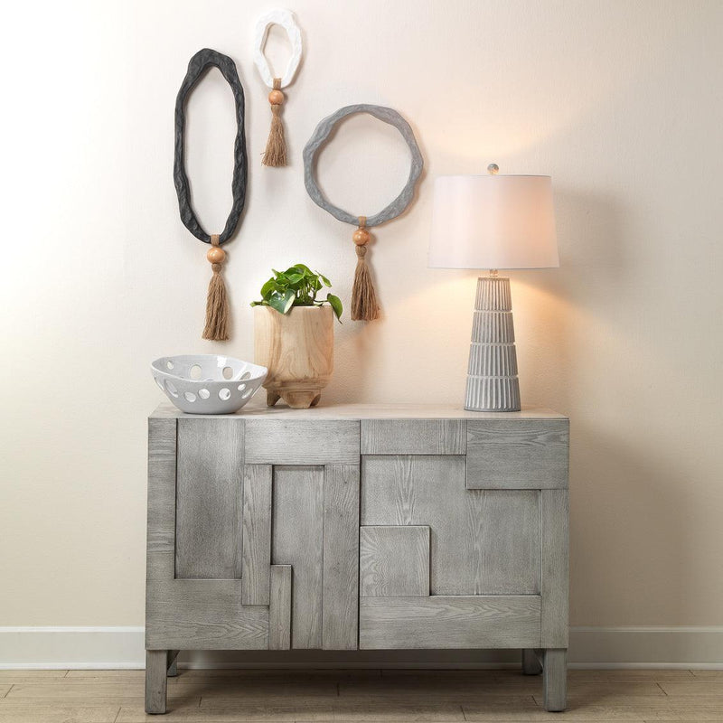 Grey Sideboard Buffet for Dining Room or Entryway Cabinet Sideboards LOOMLAN By Jamie Young