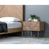 Greyson Handcrafted Wooden Bed-Beds-SUNPAN-LOOMLAN