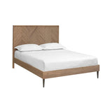 Greyson Handcrafted Wooden Bed-Beds-SUNPAN-Light Acacia-Queen-LOOMLAN