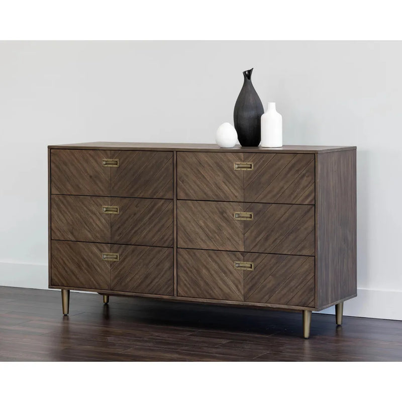 Greyson Handcrafted Wooden Dresser