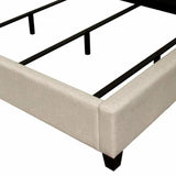 Grid Tufted Low Profile Bed Frame-Beds-Diamond Sofa-LOOMLAN