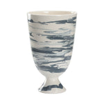 Grigio Footed Marble Made Vase