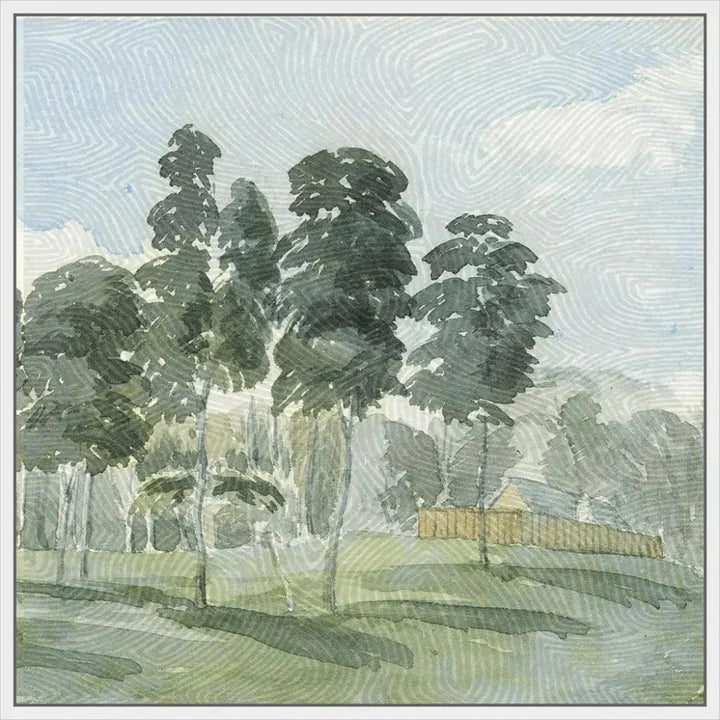 Grove I Artwork d Canvas With Floating - LOOMLAN - LOOMLAN - Canvas Art