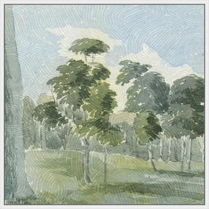 Grove I Artwork d Canvas With Floating - LOOMLAN - LOOMLAN - Canvas Art