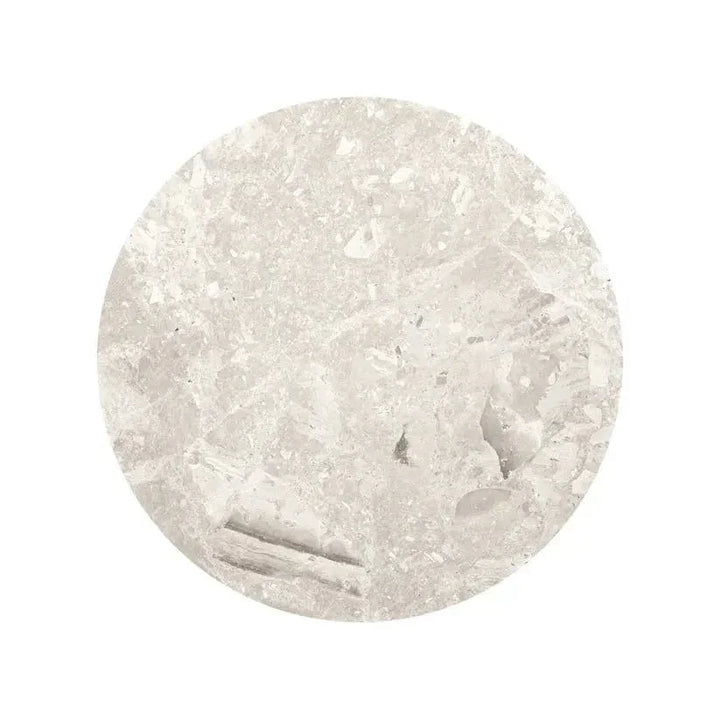 Guinevere White Marble Round Coffee Table - LOOMLAN - SUNPAN - Coffee Tables