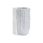 Gwyn Carrera Marble Made White Vase