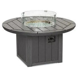 HDPE Round Fire Pit Table USA Made Elementz Blaze-Outdoor Fire Tables-Breezesta-LOOMLAN