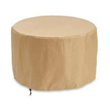 HDPE Round Fire Pit Table USA Made Elementz Blaze-Outdoor Fire Tables-Breezesta-LOOMLAN