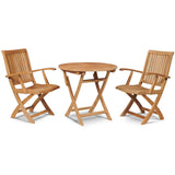 Winford Teak Outdoor Folding Armchair