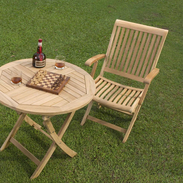 Winford Teak Outdoor Folding Armchair