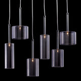 Hale Ceiling Lamp Clear Pendants LOOMLAN By Zuo Modern