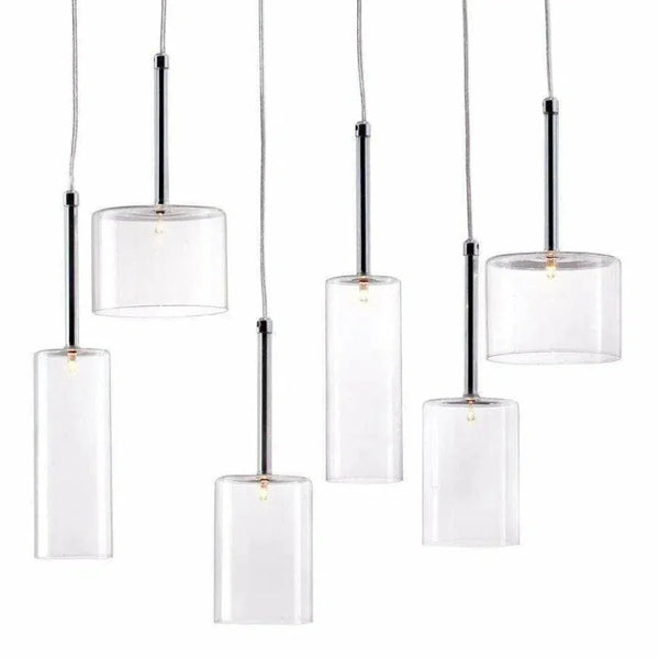 Hale Ceiling Lamp Clear - LOOMLAN - Zuo Modern - Pendants