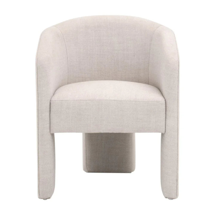 Hall Cream Fabric Arm Chair - LOOMLAN - Essentials For Living - Club Chairs