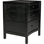 Hampton Night Stand 24", Hand Rubbed Black