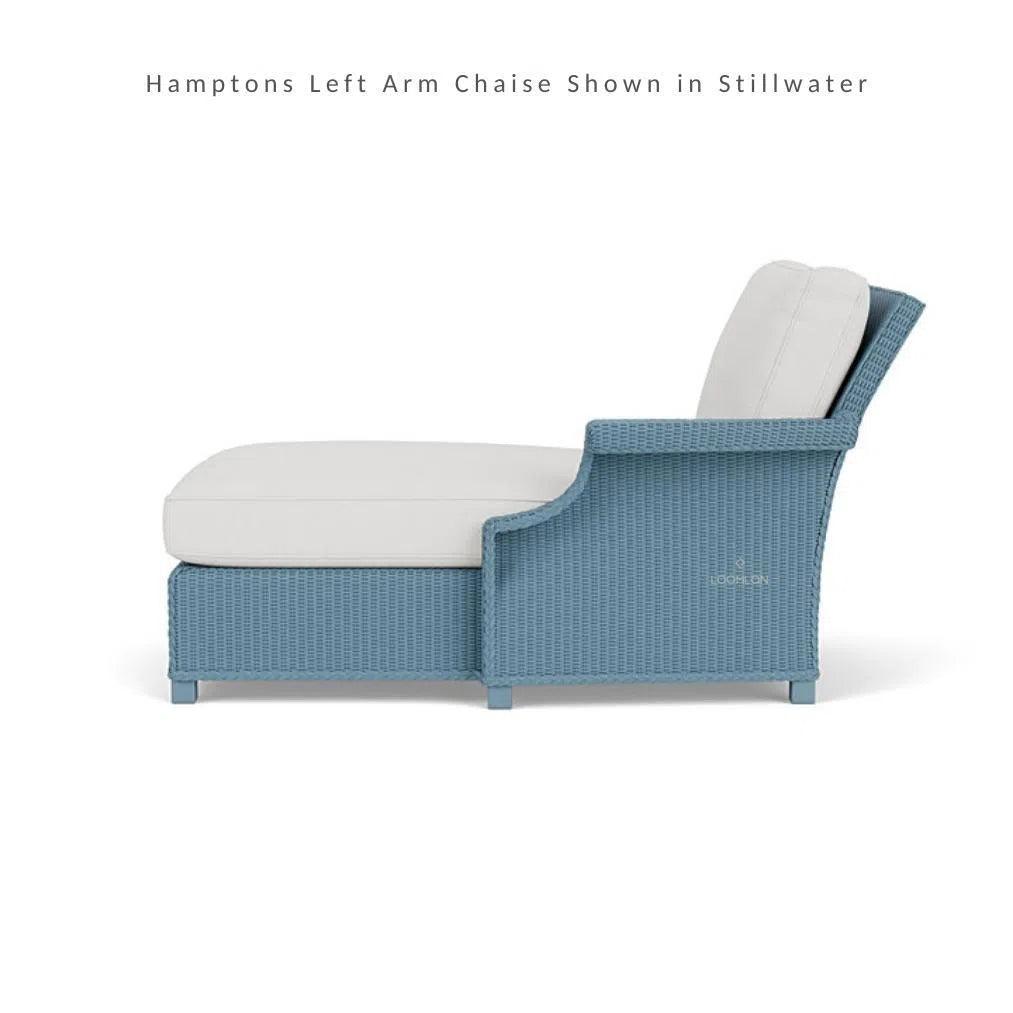 Hamptons Left Chaise Unit Outdoor Patio Furniture