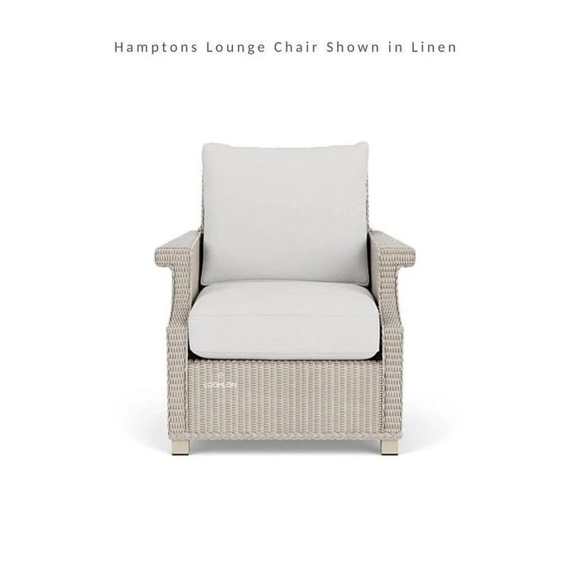 Hamptons Outdoor Wicker 2 Lounge Chair Set Ottomans-Outdoor Lounge Sets-Lloyd Flanders-LOOMLAN