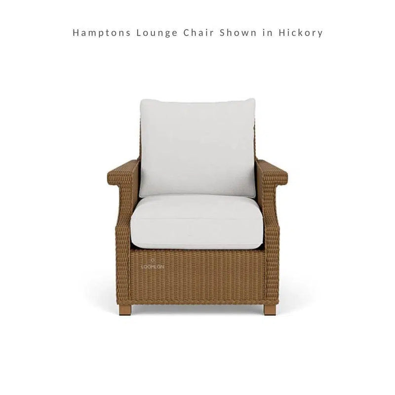 Hamptons Outdoor Wicker 4 Lounge Chair Set With Tables-Outdoor Lounge Sets-Lloyd Flanders-LOOMLAN