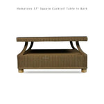 Hamptons Outdoor Wicker Corner Sectional Accent Tables