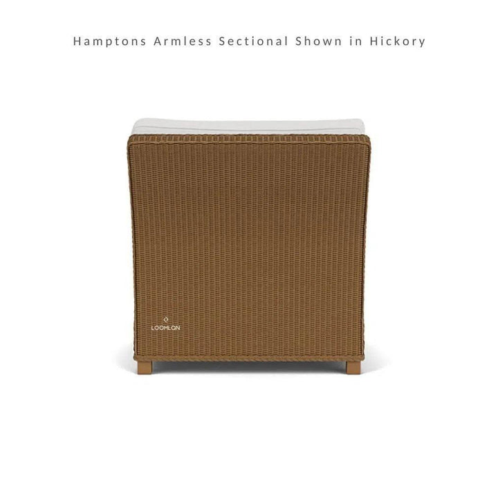 Hamptons Outdoor Wicker L-Shaped Sectional Side Table-Outdoor Lounge Sets-Lloyd Flanders-LOOMLAN