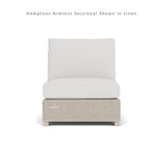 Hamptons Outdoor Wicker L-Shaped Sectional Side Table