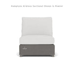 Hamptons Outdoor Wicker L-Shaped Sectional Side Table