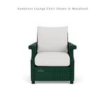 Hamptons Outdoor Wicker Lounge Chair Set Side Table