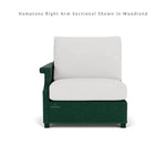 Hamptons Outdoor Wicker Sectional Sofa & Lounge Chair