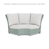 Hamptons Outdoor Wicker Sectional Sofa & Lounge Chair-Outdoor Lounge Sets-Lloyd Flanders-LOOMLAN