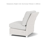 Hamptons Outdoor Wicker Small Chaise Sectional Ottoman-Outdoor Lounge Sets-Lloyd Flanders-LOOMLAN