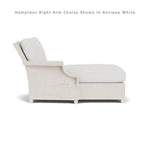 Hamptons Right Chaise Unit Outdoor Patio Furniture