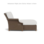 Hamptons Right Chaise Unit Outdoor Patio Furniture