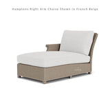 Hamptons Right Chaise Unit Outdoor Patio Furniture-Outdoor Modulars-Lloyd Flanders-LOOMLAN