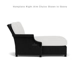 Hamptons Right Chaise Unit Outdoor Patio Furniture-Outdoor Modulars-Lloyd Flanders-LOOMLAN