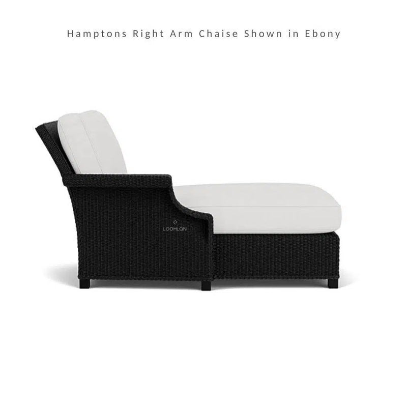 Hamptons Right Chaise Unit Outdoor Patio Furniture-Outdoor Modulars-Lloyd Flanders-LOOMLAN