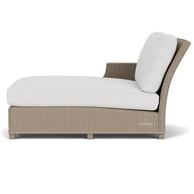 Hamptons Right Chaise Unit Outdoor Patio Furniture