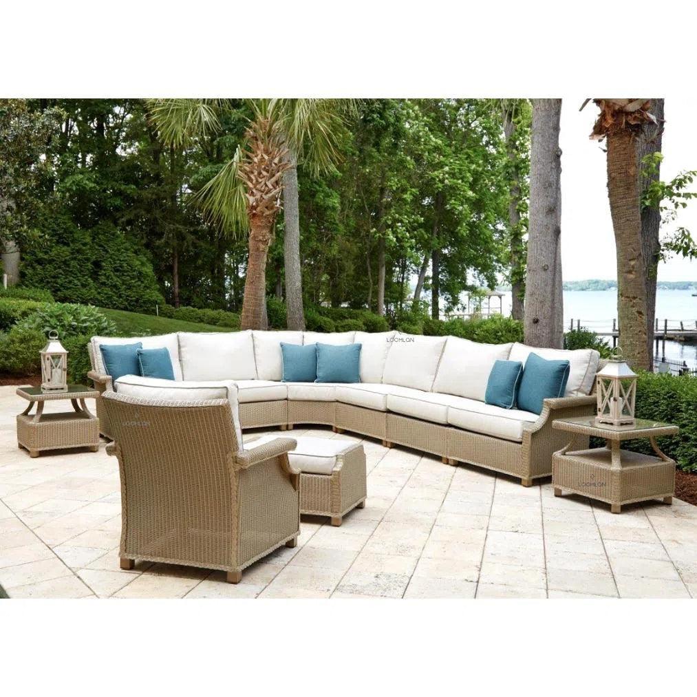 Hamptons Right Sectional Unit Outdoor Patio Furniture