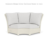 Hamptons Wedge Corner Sectional Wicker Outdoor-Outdoor Modulars-Lloyd Flanders-LOOMLAN