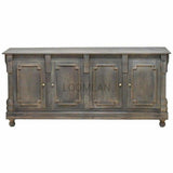 Hand Carved 4 Door Large Sideboard Buffet